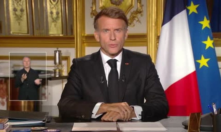 Macron: düzeni bozanlar ve yağmacılar yargı önünde hesap verecek