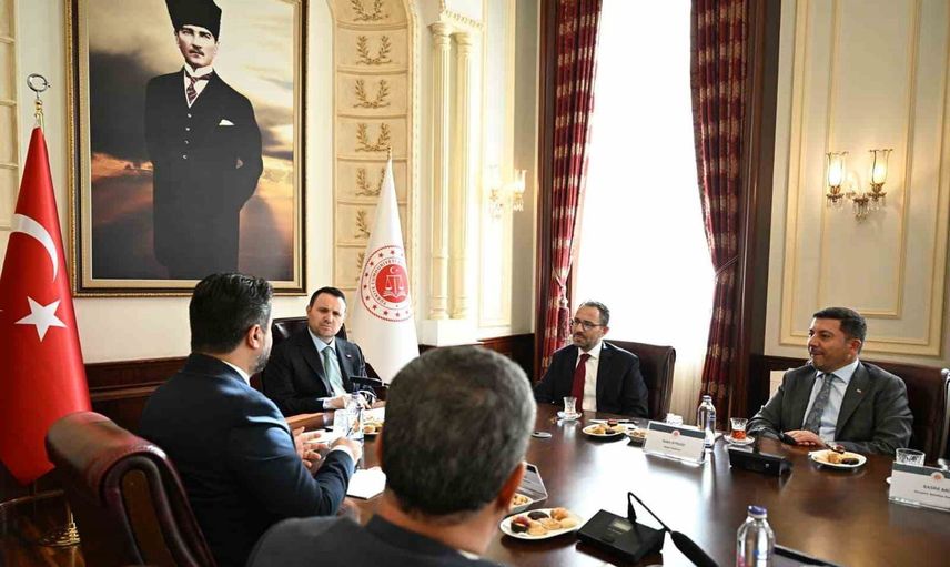 Nevşehir heyetiyle görüşme: turizm, çevre yolu ve adalet hizmetleri ön plana çıktı