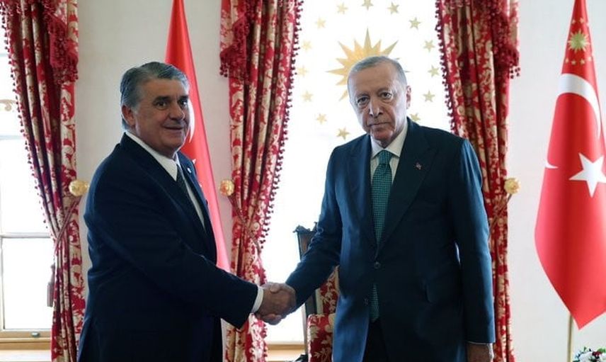 Erdoğan Dolmabahçe’de dört büyük kulübün başkan heyetini kabul etti