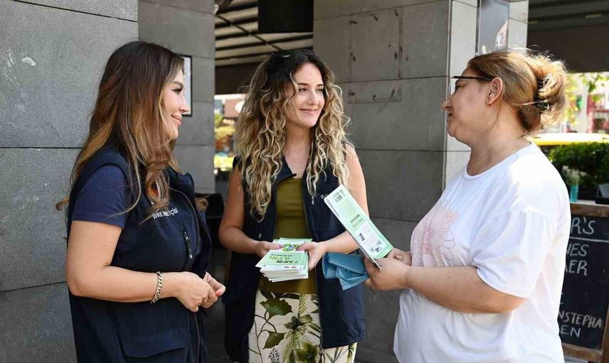 Kemer'de esnafa sıfır atık çağrısı: ambalajlar organikten ayrı tutulmalı