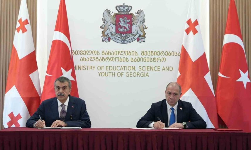 Eğitimde yeni iş birliği: Türkiye ile Gürcistan arasında anlaşma imzalandı