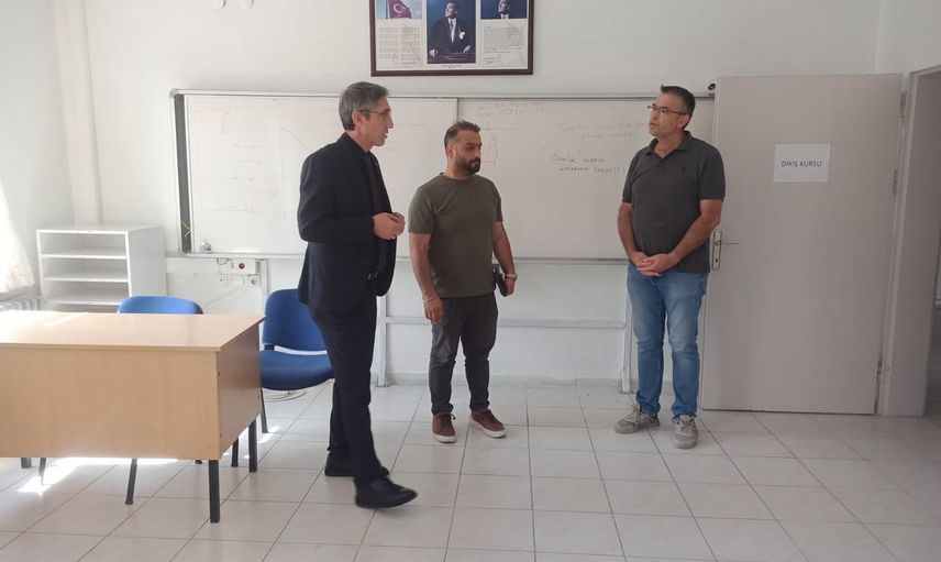 Bayburt'ta yeni eğitim yılı öncesi okullarda son kontroller yapıldı