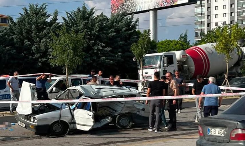 Altındağ'da araç çarpışması: 81 yaşındaki sürücü hayatını kaybetti, iki kişi yaralandı