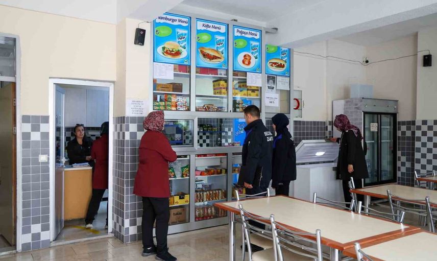 Selçuklu'da öğrencilerin sağlığı için kantinlere kapsamlı denetim başlatıldı