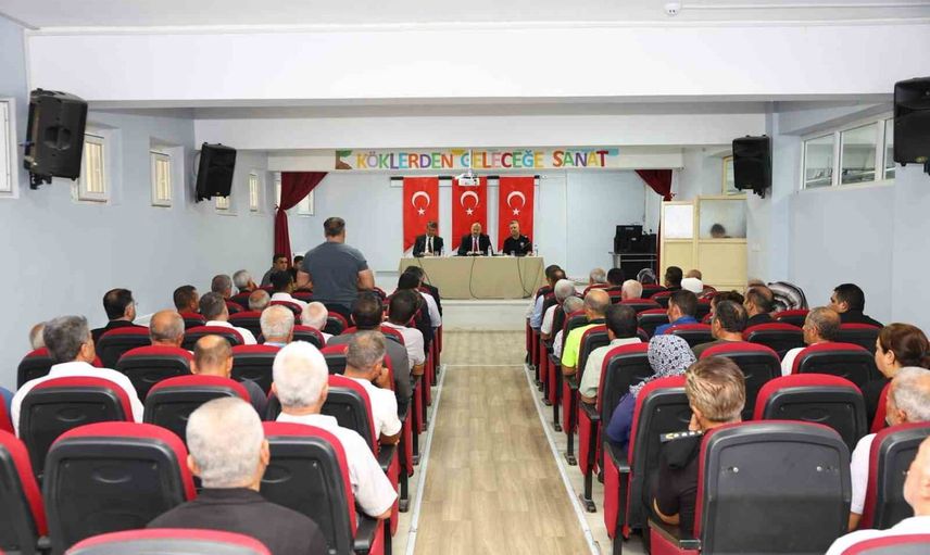 Halk ve güvenlik toplantılarında mahalle talepleri yerinde değerlendirildi
