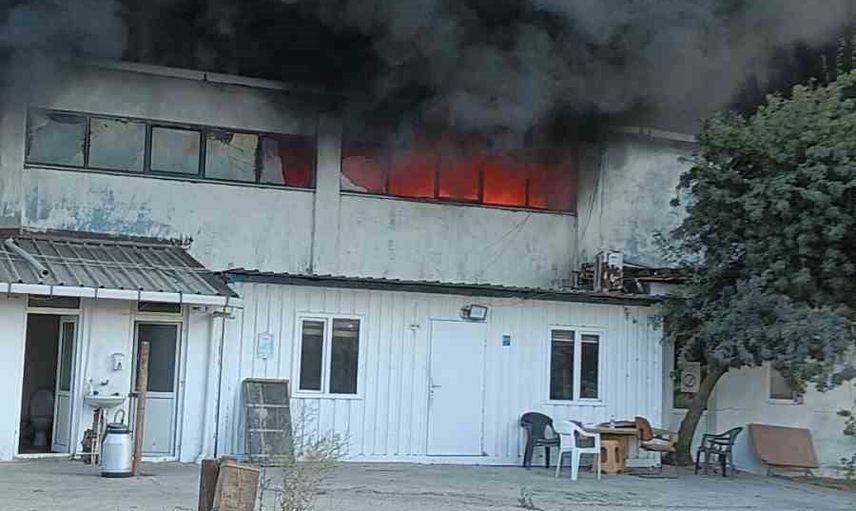 Yangın Muratlı sanayi sitesinde geri dönüşüm tesisini sardı