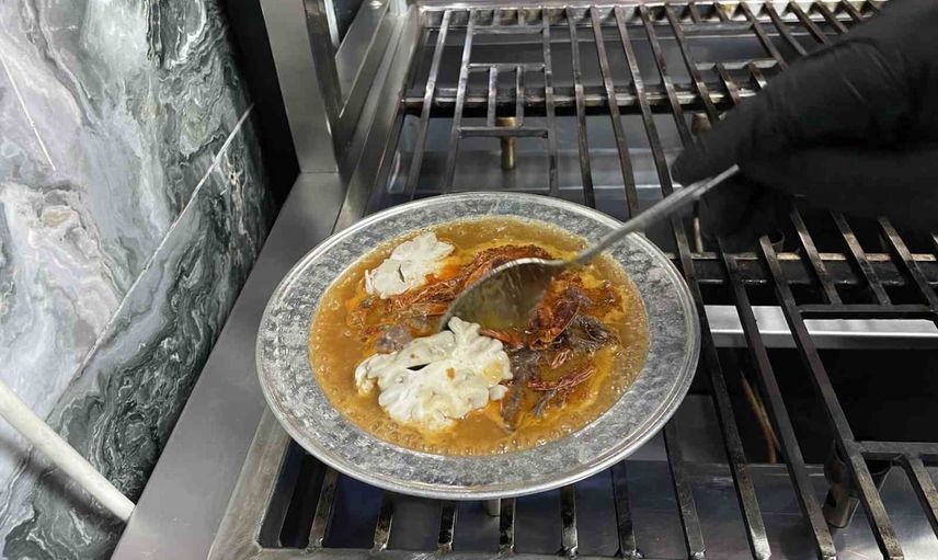 Konya'da atom çorbası mevsim geçişinin vazgeçilmezi oldu