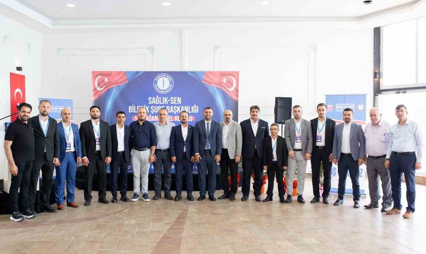Emrah Göztepe Sağlık-Sen Bilecik şubesinde güven tazeledi