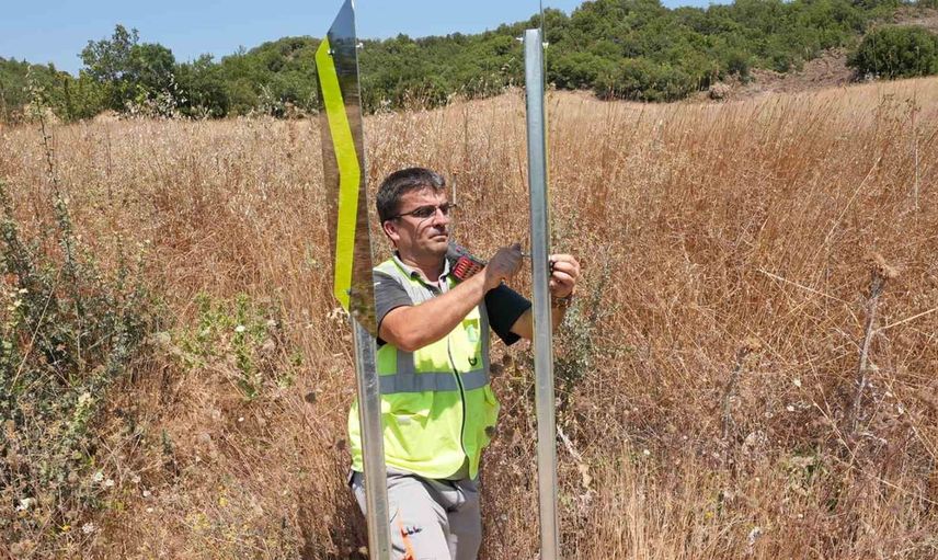 Dursunbey gökçedağ grup yolunda 15 kilometrelik çalışma tamamlandı