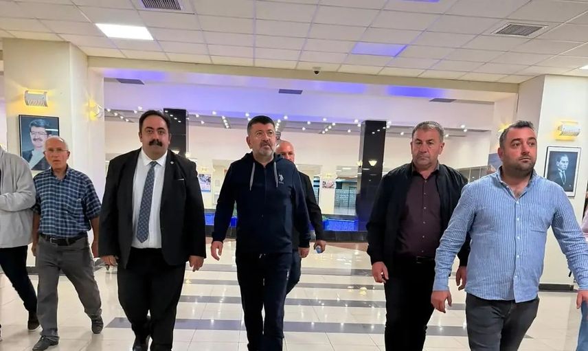 Malatya pazarından hastaneye kaldırılan vekil Veli Ağbaba taburcu oldu