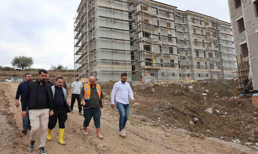 Vezirköprü'ye yeni yaşam alanları: TOKİ çalışmaları hız kesmiyor