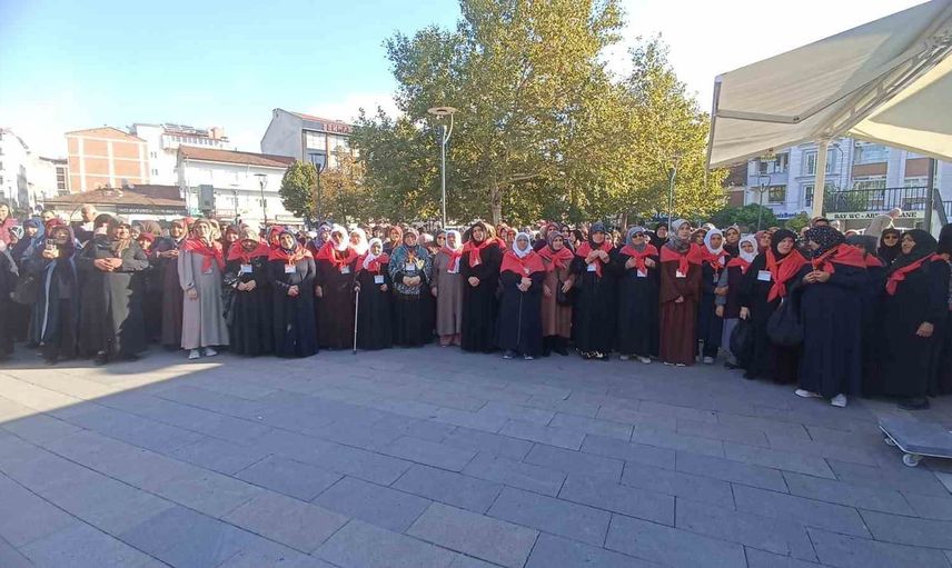 Havza'dan kutsal yolculuğa 52 kişilik kafile uğurlandı