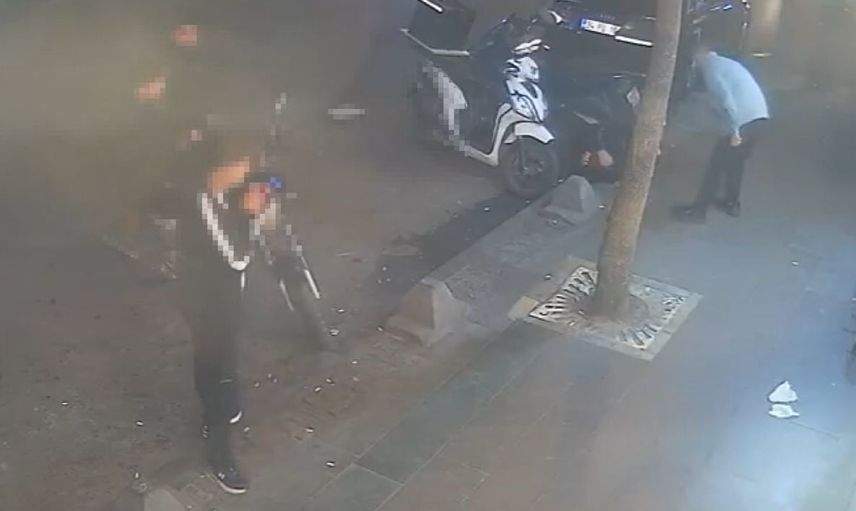 Küçükçekmece’de sokak ortasında vurulan genç kısa sürede yakalandı