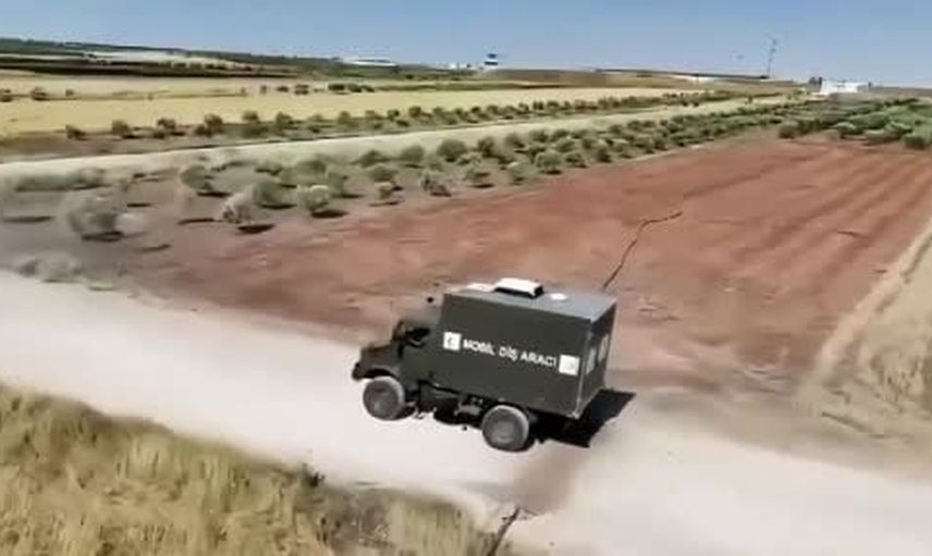 Mobil diş ünitesi sahada sağlık hizmetini yerinde sunuyor