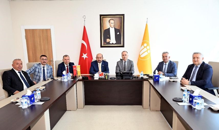 Romanya-Türkiye oda heyetinden İnönü Üniversitesi'ne iş birliği ziyareti