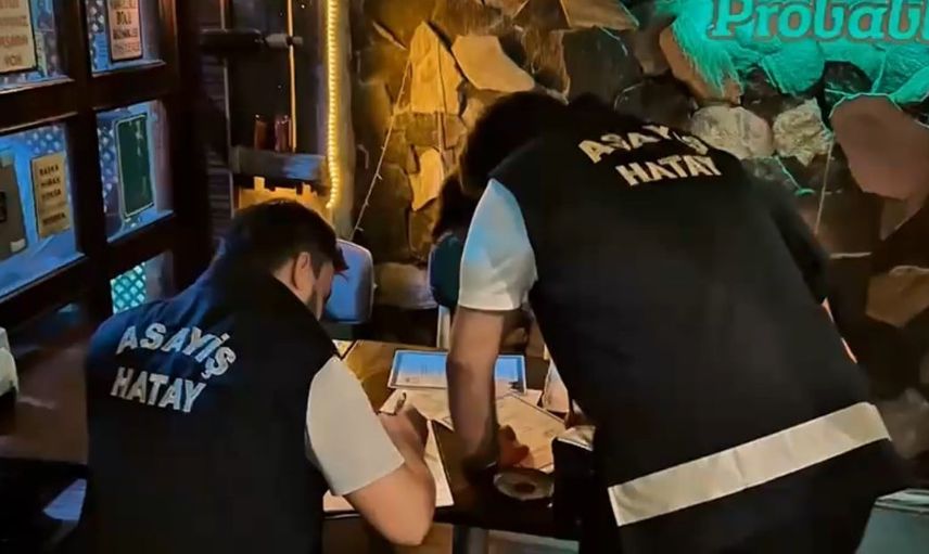 Hatay'ta gece operasyonu: eğlence yerlerinde ruhsat ve sigorta eksikleri belirlendi