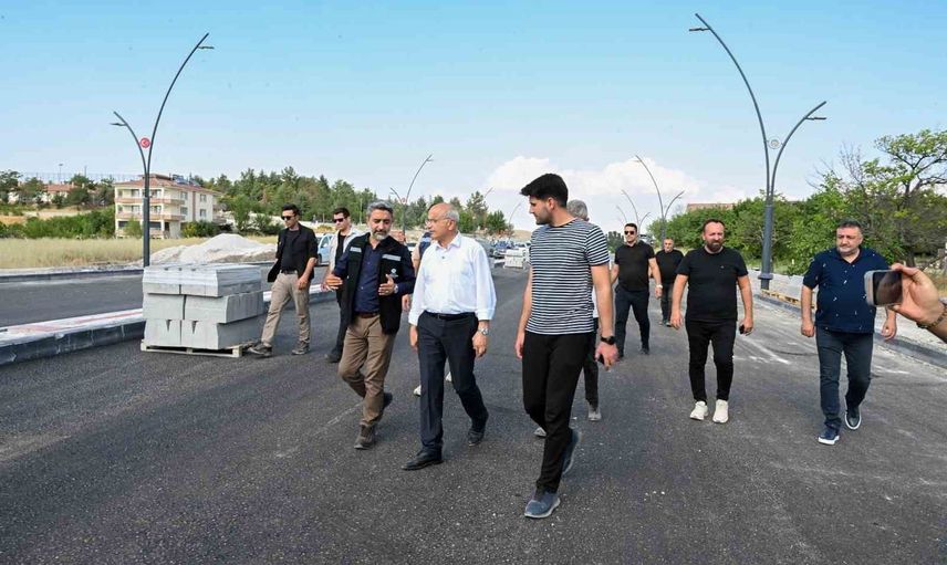 Malatya’nın trafik yükünü azaltacak kuzey kuşak yolu adım adım tamamlanıyor
