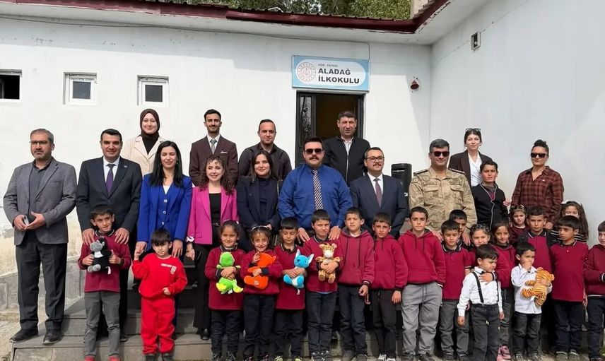Patnos'ta küçük yürekleri ısıtan adli ve idari ziyaret
