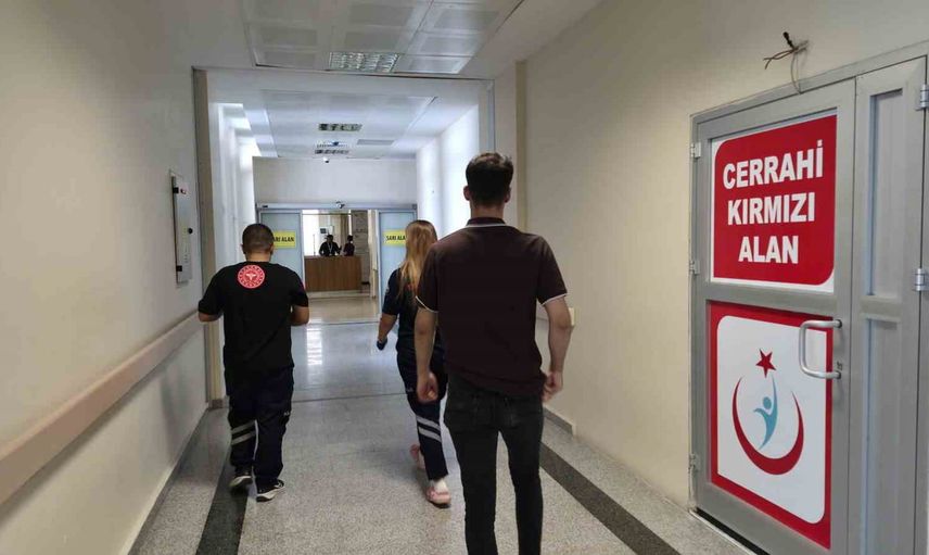 Adıyaman'da elektrik kaçağı: çalışan hastaneye kaldırıldı