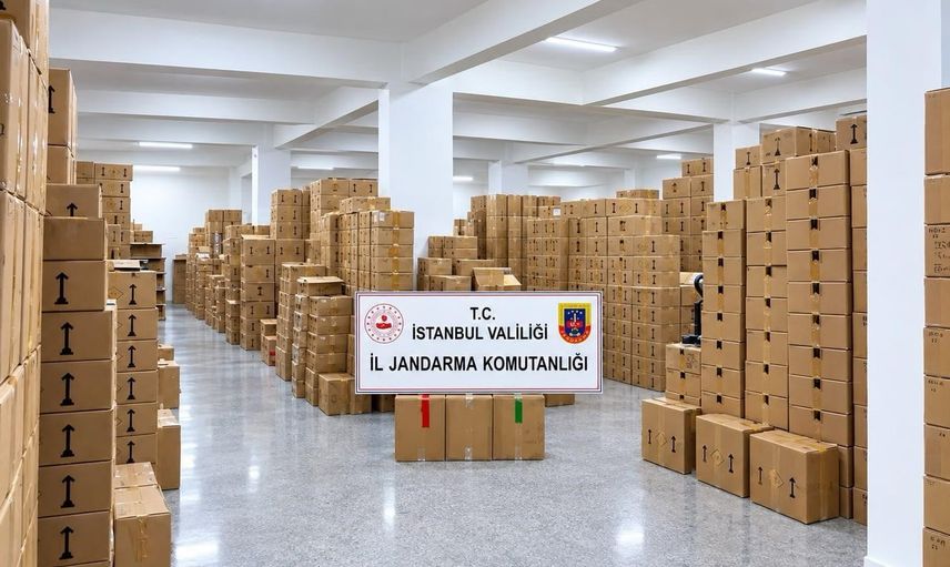 Bağcılar'da dev sahte parfüm operasyonu ortaya çıktı