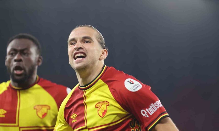 Göztepe erken golle ilk yarıyı 1-0 önde tamamladı