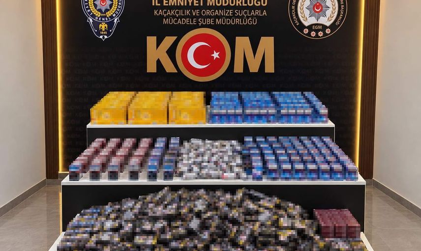 Adapazarı'nda kaçak tütün operasyonu: binlerce paket ele geçirildi