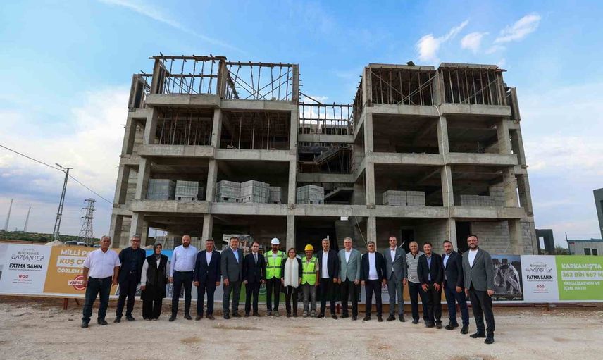 Karkamış'ta yaşamı kolaylaştıracak 100 konutluk proje sahada