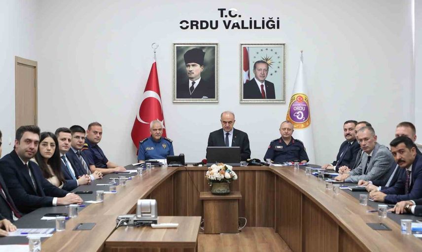 Ordu'da yedi aylık güvenlik bilançosu: binlerce aranan kişi yakalandı