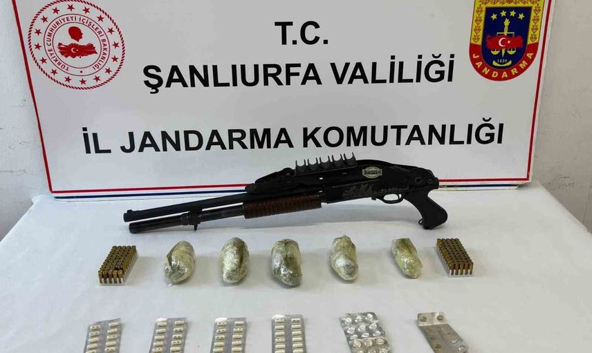 Suruç'ta jandarmadan uyuşturucu operasyonu