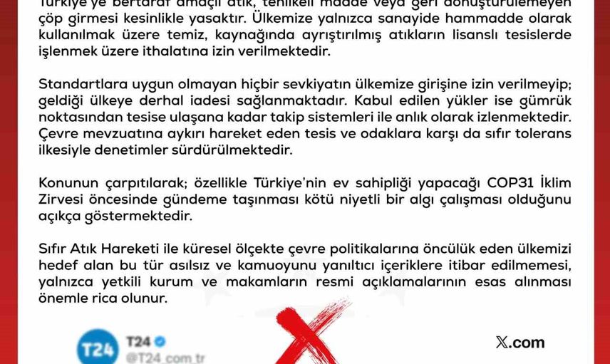 DMM'den uyarı: Avrupa çöpünü Türkiye'ye dökme iddiaları ağır manipülasyon