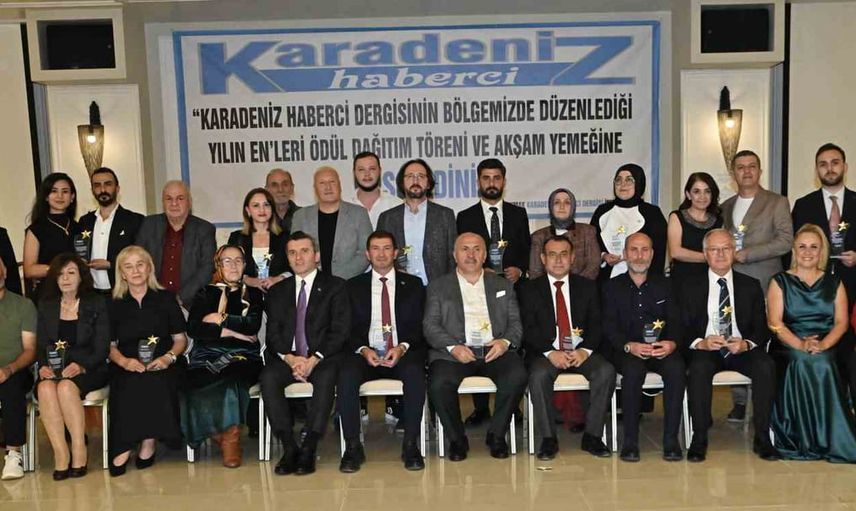 Karadeniz'de yılın enleri töreni Rize İyideri'nde gerçekleşti