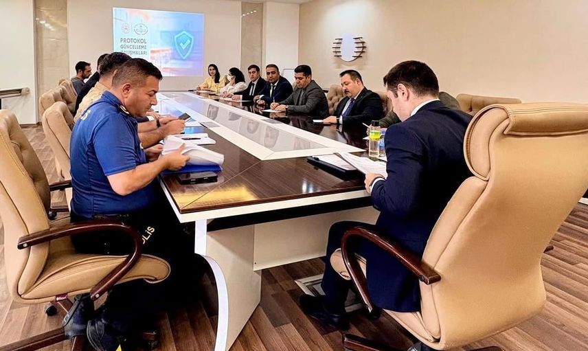 Patnos'ta eğitim süreçlerinin güvenliği için kurumlar bir araya geldi