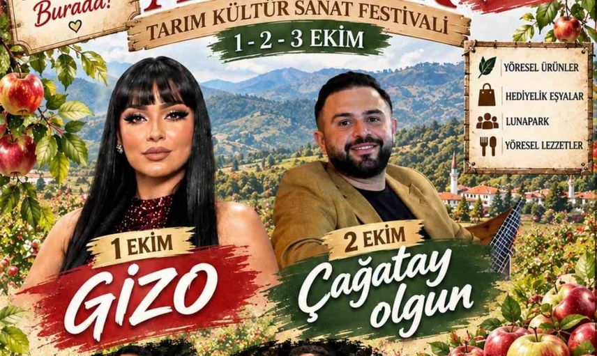 Karacasu'da Alemler elma festivali başlıyor