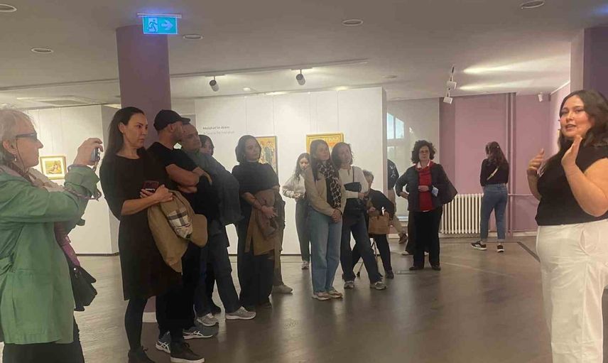 Aynı sahnede iki üslup: Melahat ve Eşref Üren'in eserleri Türkiye İş Bankası İktisadi Bağımsızlık Müzesi'nde