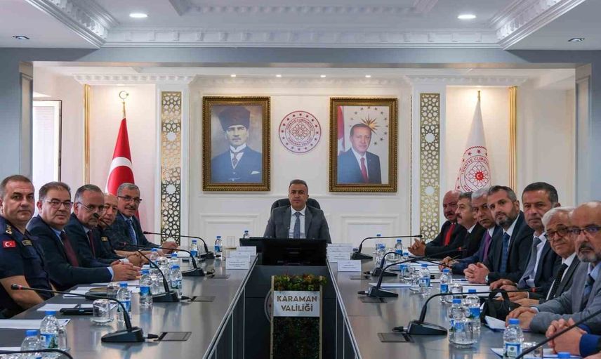Karaman'da üniversite kampüslerinde güvenlik için kapsamlı hazırlık