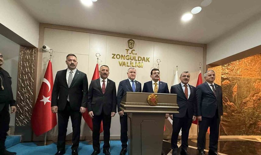 Bakan Bak Zonguldak programını valilik ve parti ziyaretleriyle sürdürdü