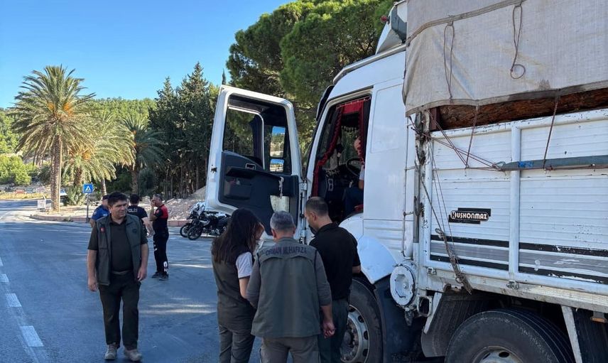 Ormanları korumak için Silifke'de yol kontrolleri artırıldı