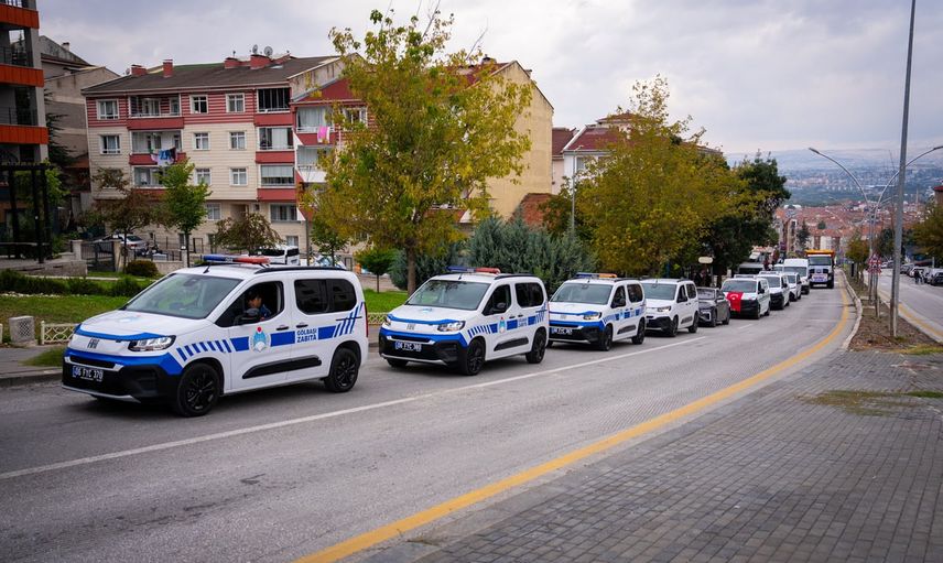Gölbaşı'nın hizmet gücü 56 araçla güçlendi