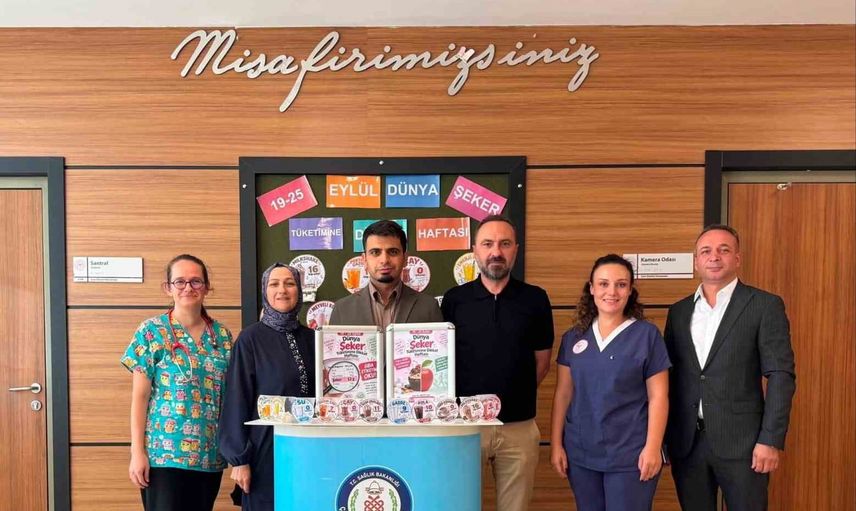 Hastanede şeker uyarısı: ambalajdaki gizli kaloriler masaya yatırıldı