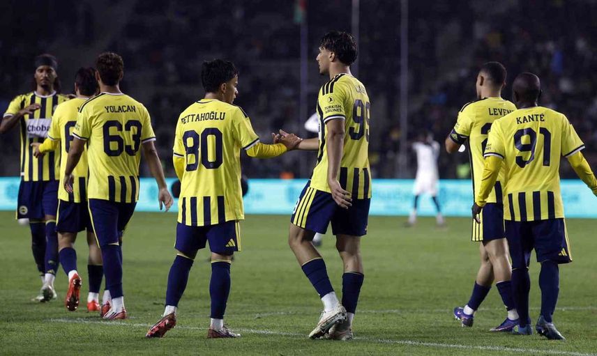 Bakü'de prova: Fenerbahçe N’Golo Kante ve Çağrı Balta'nın golleriyle 2-0 kazandı
