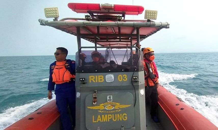 Anak Krakatau patlamasını izlemeye giden ekip için aramalar dokuzuncu gününde