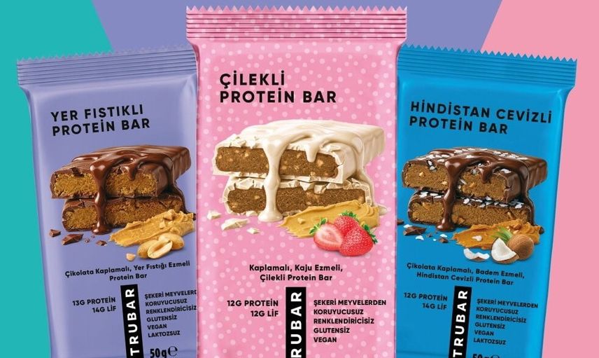 Tatlı yoğun protein sunan TRUBAR Türkiye'de üretildi