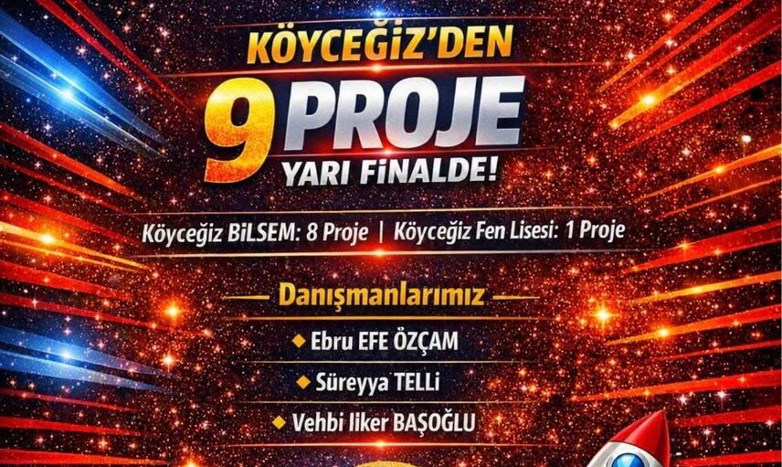 Köyceğizli öğrenciler TEKNOFEST 2026 yarı finallerine dokuz projeyle katılıyor