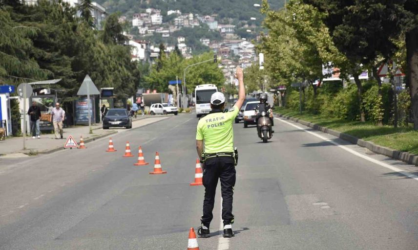 Ordu'da sıkı denetim: haftada 16 binden fazla araç kontrol edildi