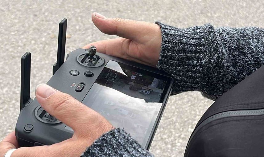 Çorum'da öğrencilerin güvenliği için servis denetimlerine dron desteği