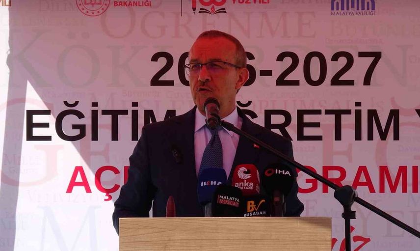 Malatya’da yeni eğitim yılı 'mayamız birlik' temasıyla başladı