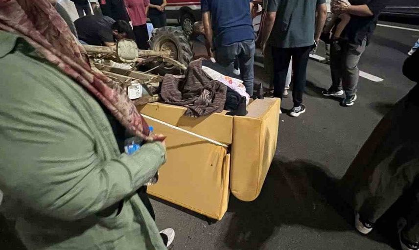 Sakarya'da tünelden geçen patpat kontrolden çıktı: iki kişi hafif yaralandı