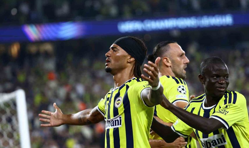 Archie Brown'dan Fenerbahçe'nin Şampiyonlar Ligi golü