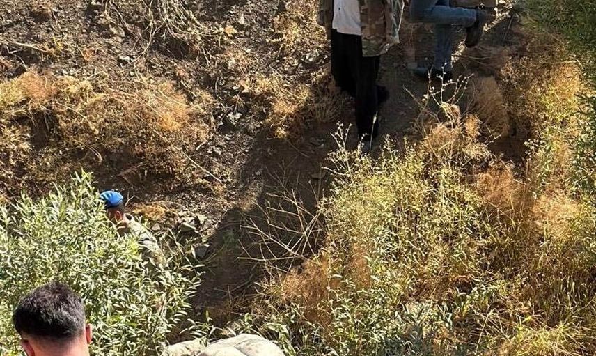 Pervari'de kaybolan zihinsel engelli vatandaş ekiplerin çalışmasıyla kayalıklarda sağ bulundu