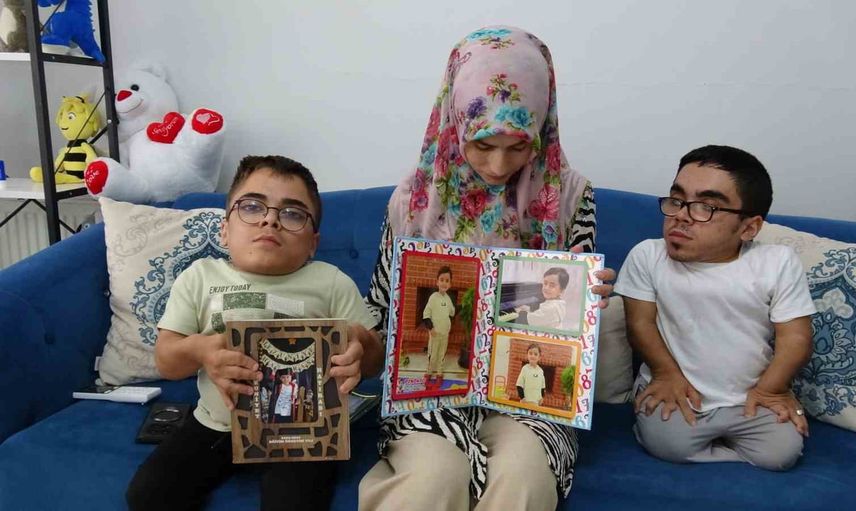 Malatya'da üç çocuğuna tek başına bakan annenin umudu devlet desteği